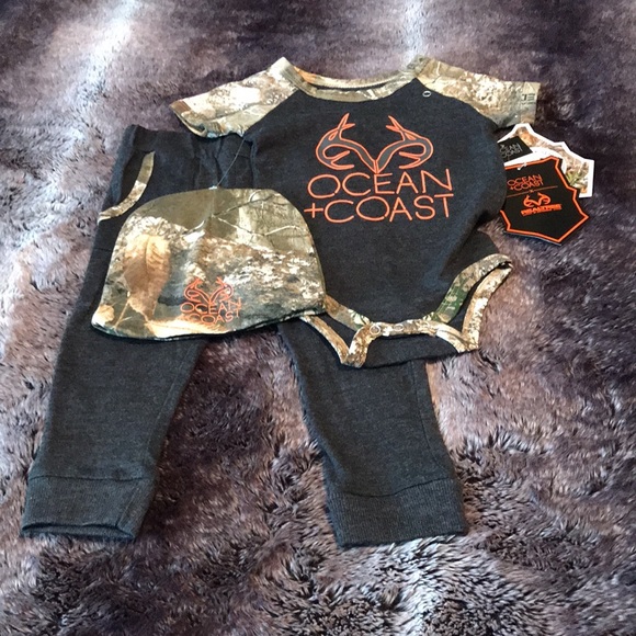 COPY - New Realtree 3-6 month baby boy Ocean + Coast set - Picture 2 of 4